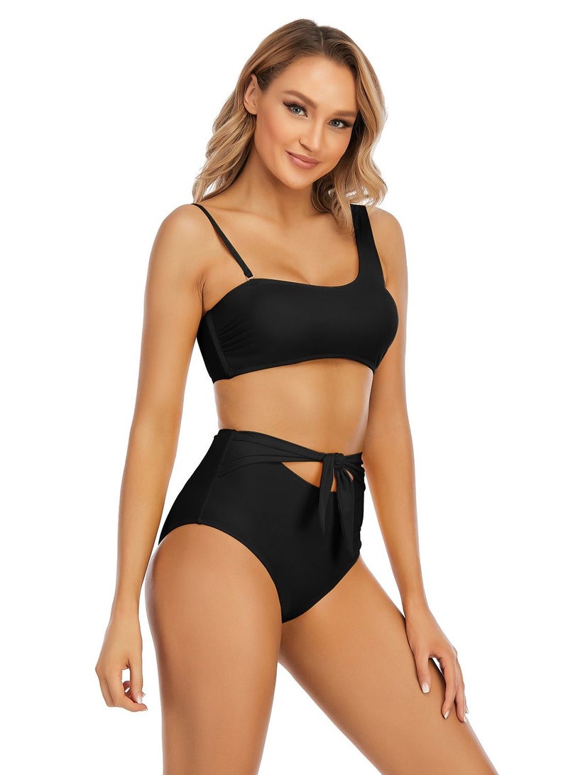 Loquat Solid color high-rise bikini  - Image 2
