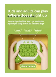 Generic Pop It Fidget Toy Light Up Popping Game Quick Push Pattern-Popping Game For Kids Adults Stress Anxiety Relief Sensory Toys For Boys Girls  - Image 4