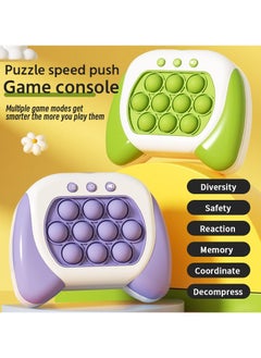 Generic Pop It Fidget Toy Light Up Popping Game Quick Push Pattern-Popping Game For Kids Adults Stress Anxiety Relief Sensory Toys For Boys Girls  - Image 3