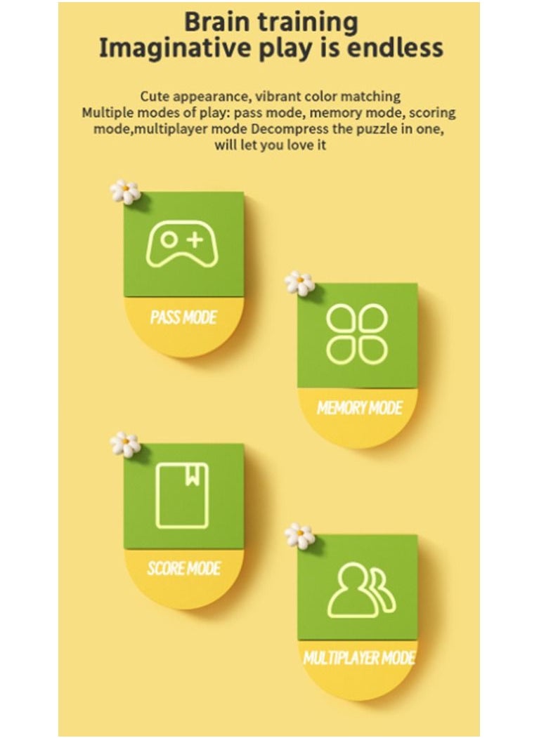 Generic - Pop It Fidget Toy Light Up Popping Game Quick Push Pattern-Popping Game For Kids Adults Stress Anxiety Relief Sensory Toys For Boys Girls - Image 1