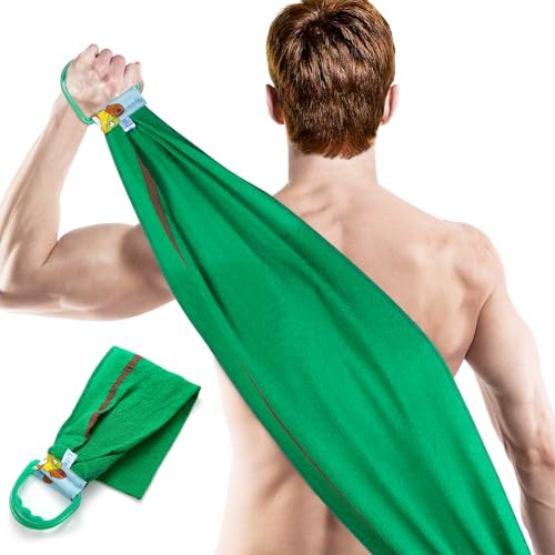 LeapLife Exfoliating Back Scrubber, Body Back Scrubber Towel for Shower, Bath Wash Scrub Cloth Washcloth Washer for Men Women Exfoliation, Body Scrubbing Brush Exfoliator 500D - Image 2