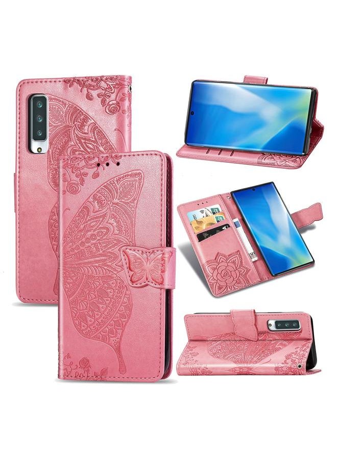 Green Tiger - Case For Arrows NX9 F-52A Butterfly Love Flower Embossed Horizontal Flip Leather Case with Bracket / Card Slot / Wallet / Lanyard - Image 1