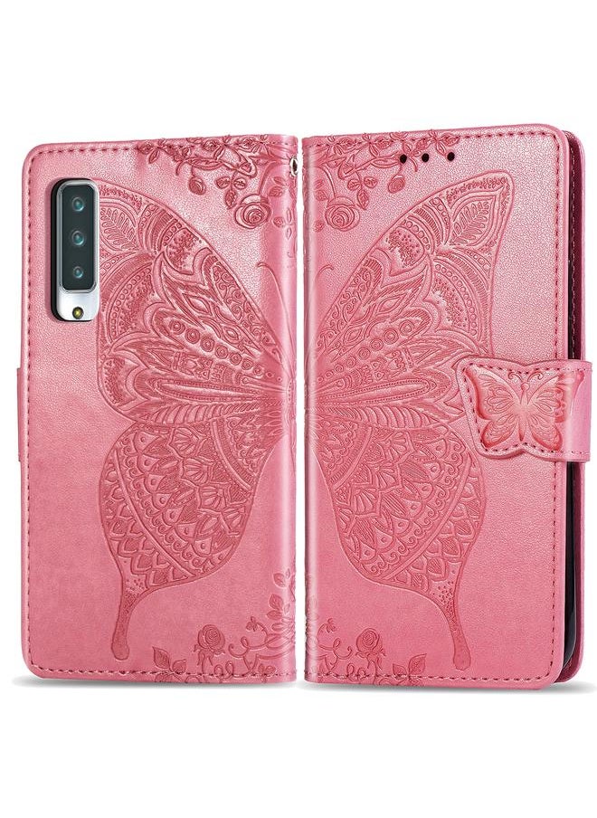 Green Tiger - Case For Arrows NX9 F-52A Butterfly Love Flower Embossed Horizontal Flip Leather Case with Bracket / Card Slot / Wallet / Lanyard - Image 1