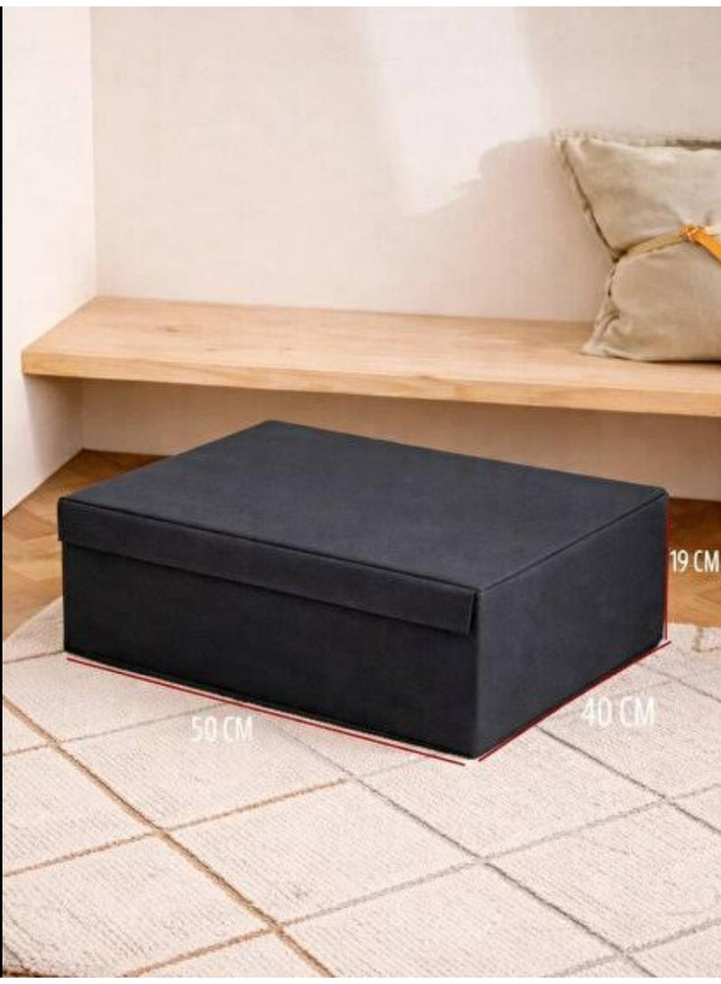 Multipurpose Storage Box-BAZA-Black