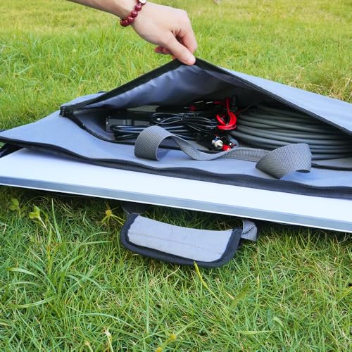XTAR starlink bag gen 3 starlink travel case, starlink storage box Outdoor Travel Bag, starlink carrying case for Starlink GEN 3 Dish and Accessories, Gray/black - Image 2