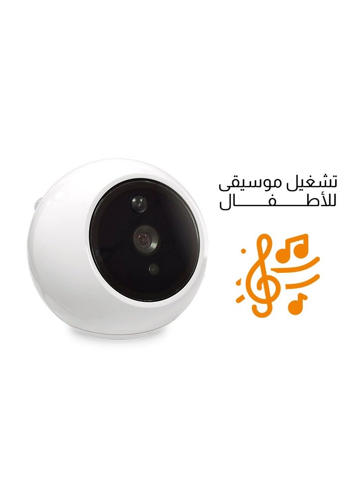 أي بيبي سمارت  1080 بيكسل فل اتش دي ، رؤية ليلية ، تنبيهات بكاء/كلام الطفل، 360 درجة التفاف تلقائي - pzsku/Z9F707AB2FBC82C2ECB40Z/45/_/1723993361/24839e19-b23c-4b42-8292-5a4dd718187a