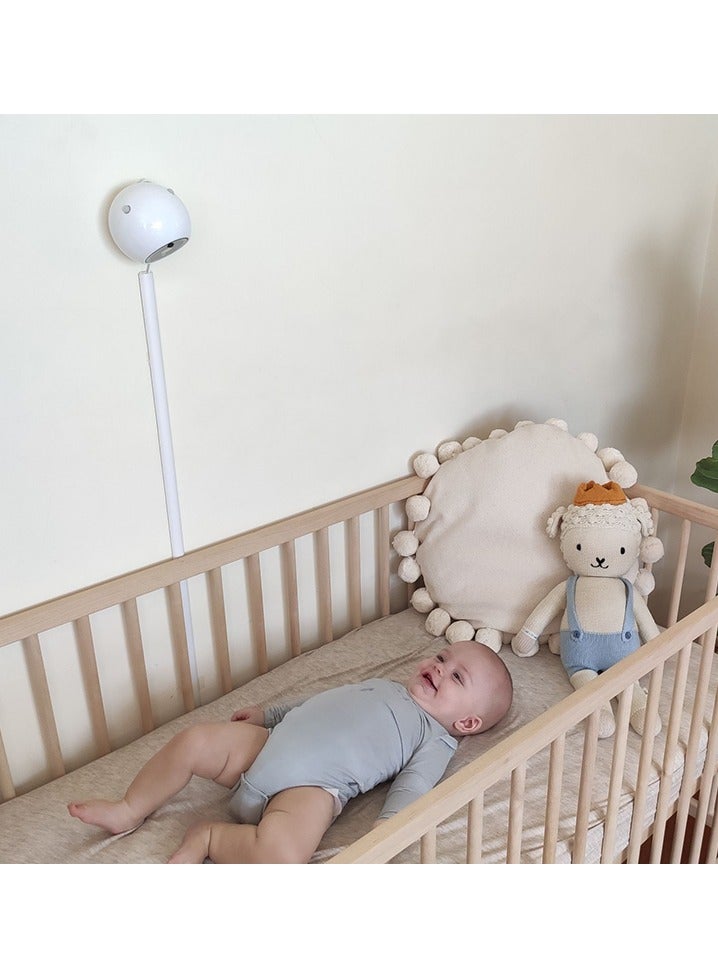 Amaryllo iBabi Smart Baby Monitor Camera 1080p Full HD, Cry & Voice Alerts, Daily Report, 360° Auto Tracking, Night Vision & Secure Encryption - Image 4