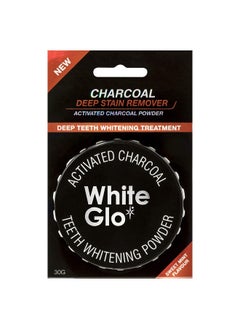 White Glo Activated Charcoal Teeth Whitening Powder, Highly Absobent To Clean Deep Stains And Discolouration, Fresh Mint Flavour (Pack Of 6)  - Image 2