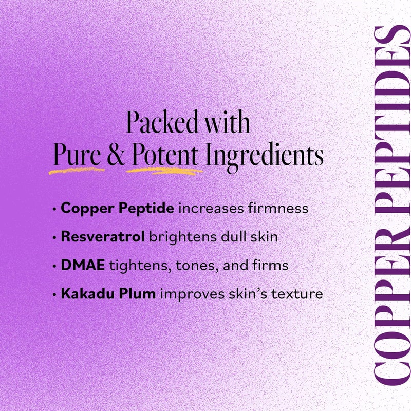 derma-e Derma E Firming DMAE Moisturizer - Copper Peptides, Resveratrol & Kakadu Plum - Supports Collagen and Elastin Healthâ€“ Vegan Facial Skin Care, 2oz - Image 4