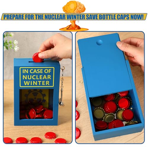 JULEASEL Funny Emergency Caps Stash w/ 30+ Red Caps, Funny Gag Gift Box w/Hammer | Hilarious Christmas Gift, Unique Birthday Gifts, Funny Stocking Stuffers for Men and Women - Image 4