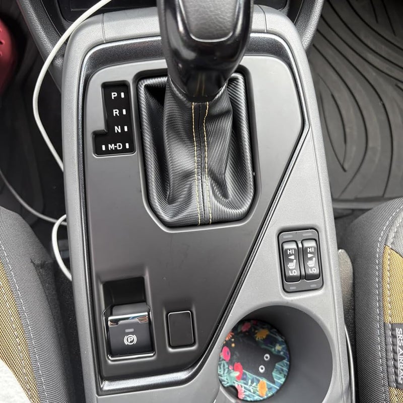 Kolya Center Console Gear Shift Panel Cover Trim Compatible with 2023 2024 2025 Subaru Crosstrek Impreza Accessories (Matte Black) - Image 1