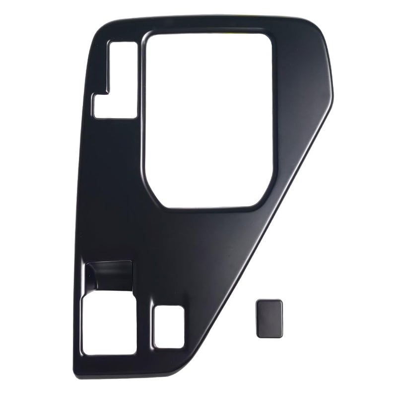 Kolya Center Console Gear Shift Panel Cover Trim Compatible with 2023 2024 2025 Subaru Crosstrek Impreza Accessories (Matte Black) - Image 3