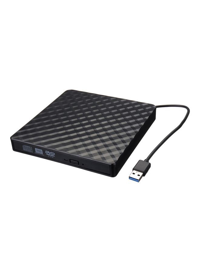 NIBEMINENT Portable USB DVD Drive Black  - Image 1
