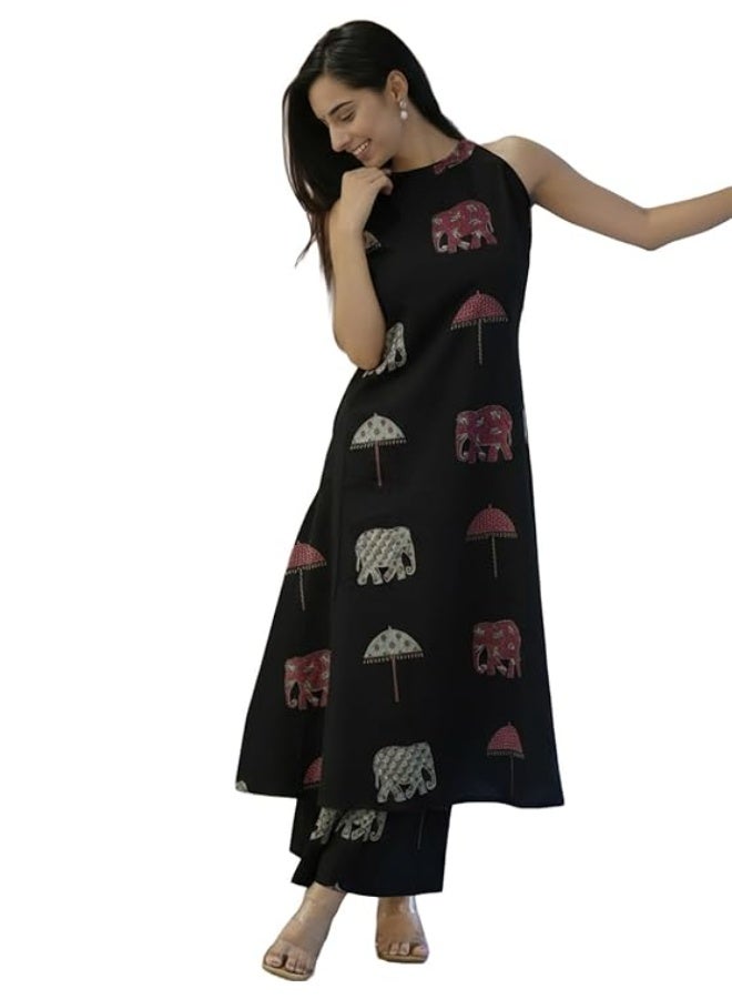 ANNI Designer Women Kurta with Palazzo - Image 1