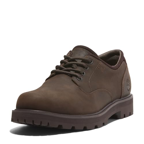 Timberland Men's Britton Road Low Lace-Up Waterproof Shoe, Dark Brown Full Grain, 9.5 Medium - Image 1