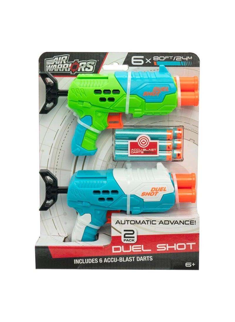 Buzz Bee BUZZ BEE AIR WARRIORS - DUEL SHOT 2 BLASTERS 