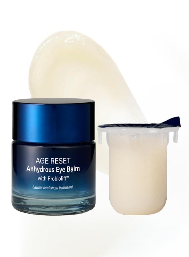 SKINN Age Reset Anhydrous Eye Balm Refill with Probiolift - Firming Overnight Under Eye Balm Reduces Fine Lines, Wrinkles & Dark Circles - Anti-Aging Night Moisturizer with Probiotics Firms Skin - Image 1