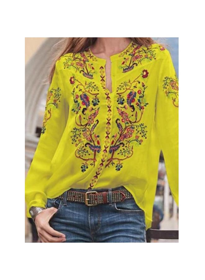 VUELO Spot European And American New Women's Explosions Loose Cardigan Printed Long Sleeve Shirt Top - Image 4