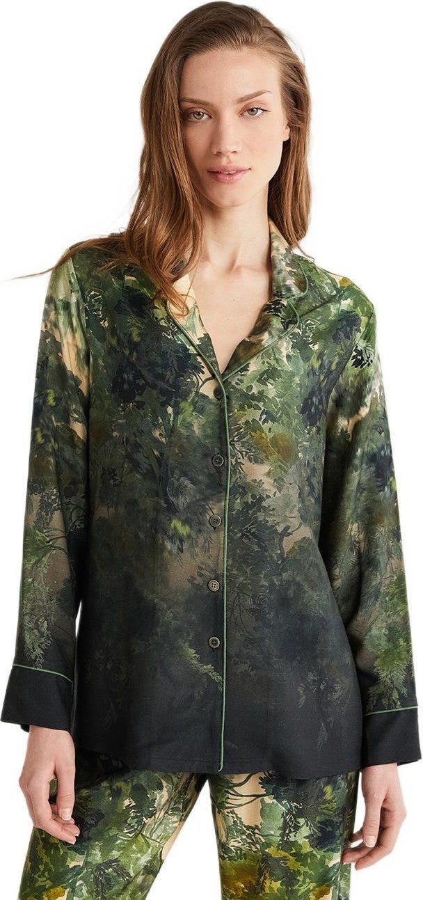 Penye Mood Women's Green Pajama Set 9701  - Image 3