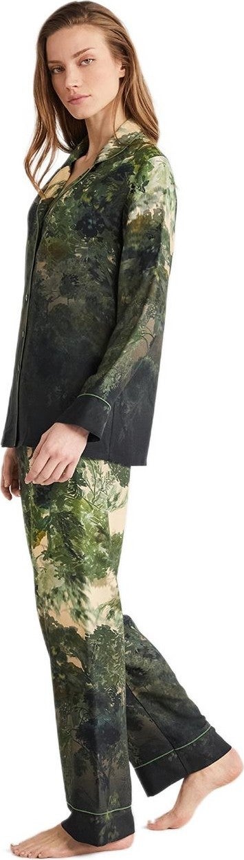 Penye Mood Women's Green Pajama Set 9701  - Image 2
