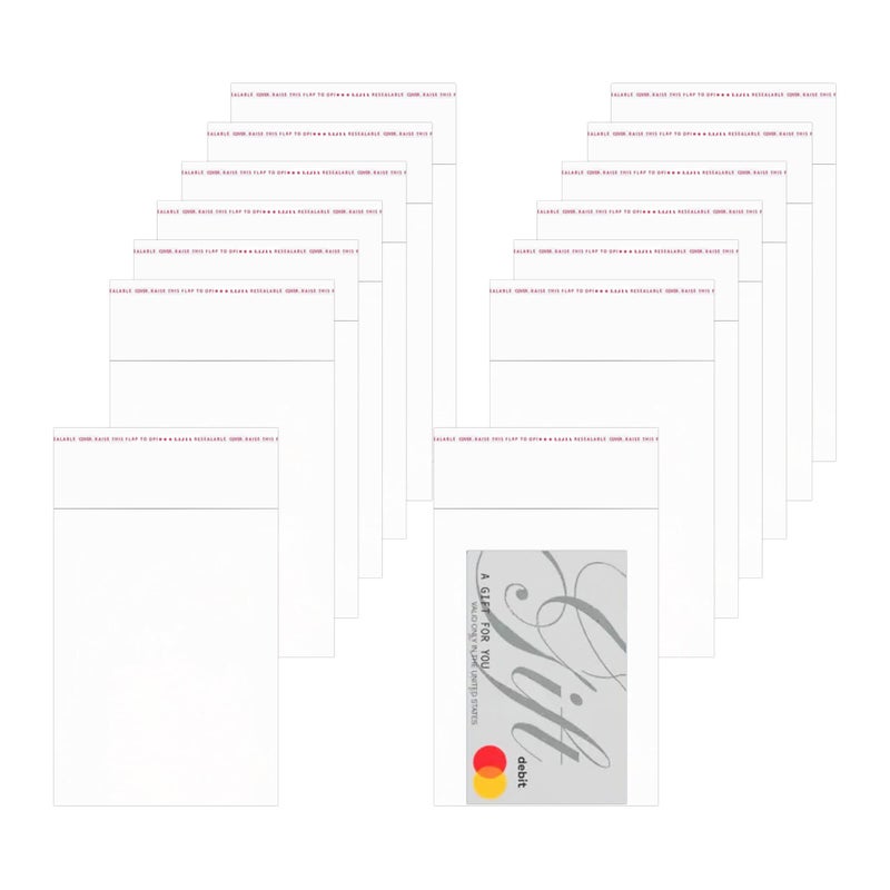 BornFeel 1000pcs 3 x 4 Cellophane Adhesive Bags Clear Self Sealing Earring Bags Small Cello Bags 1 Mil for Jewelry Soap Candies Bakery Candle Cookie Card 9 Sizes to Choose from 