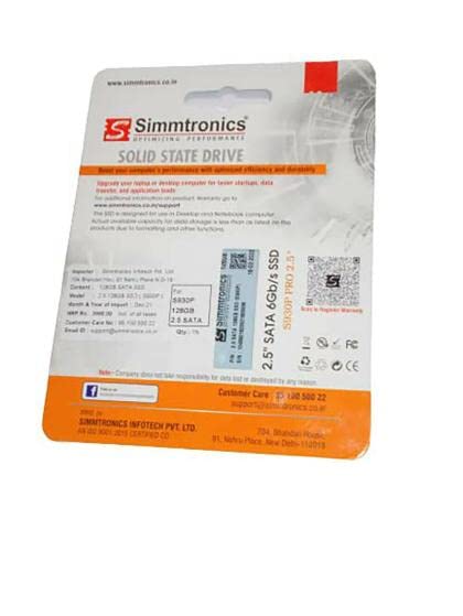 Simmtronics SSD 128GB - Image 2