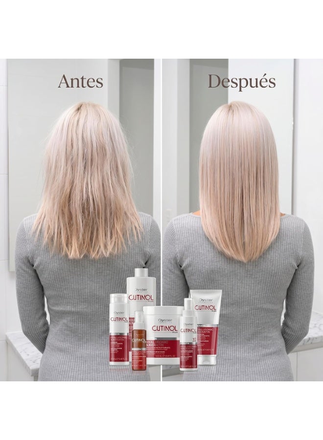 oyster Hyaluronic & Keratin Restructuring Shampoo for Fragile, Weak, and Treated Hair, 250ml - Image 4