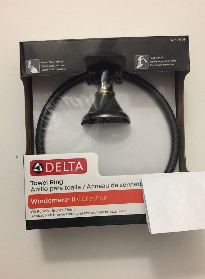 Delta Towel Ring Oil Rubbed Bronze Finish