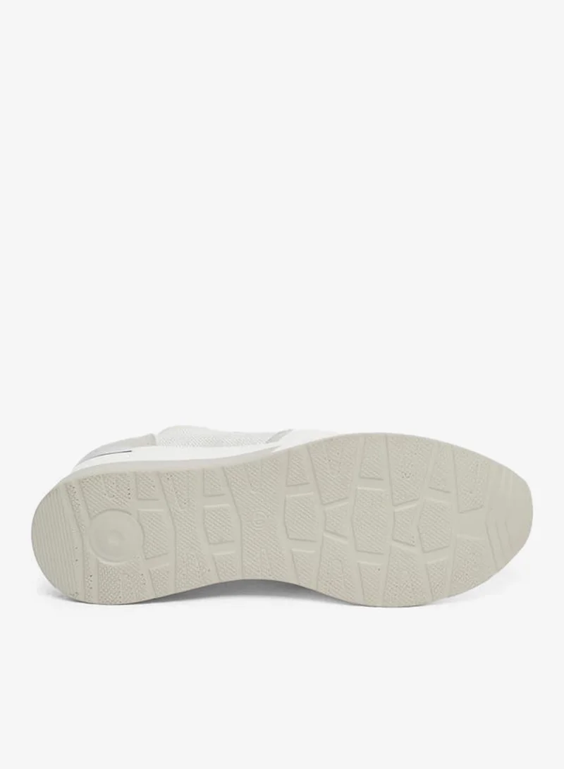 Styli Active Textured Zip Detail Sneakers