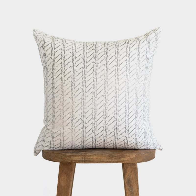 Woven Nook - Modern & Luxurious Decorative Boho Throw Pillow Covers - Durable Quality & Machine Washable - 100% Cotton Canvas - Palmer Design - 4 Pack (18"x18") - Image 2