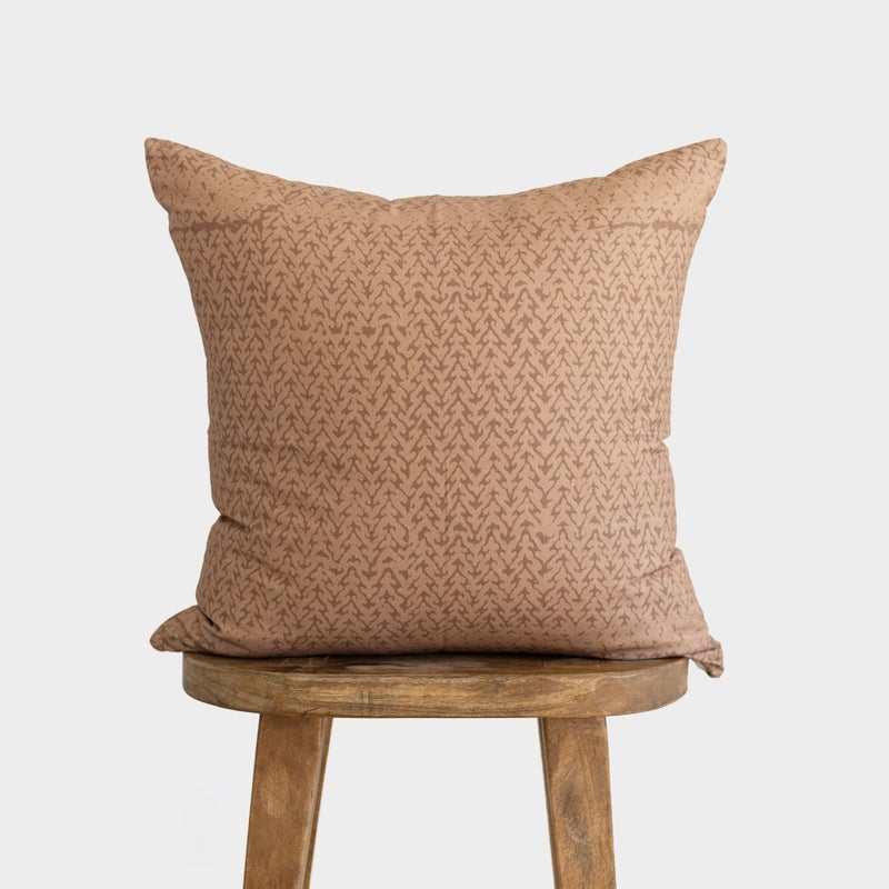 Woven Nook - Modern & Luxurious Decorative Boho Throw Pillow Covers - Durable Quality & Machine Washable - 100% Cotton Canvas - Palmer Design - 4 Pack (18"x18") - Image 5