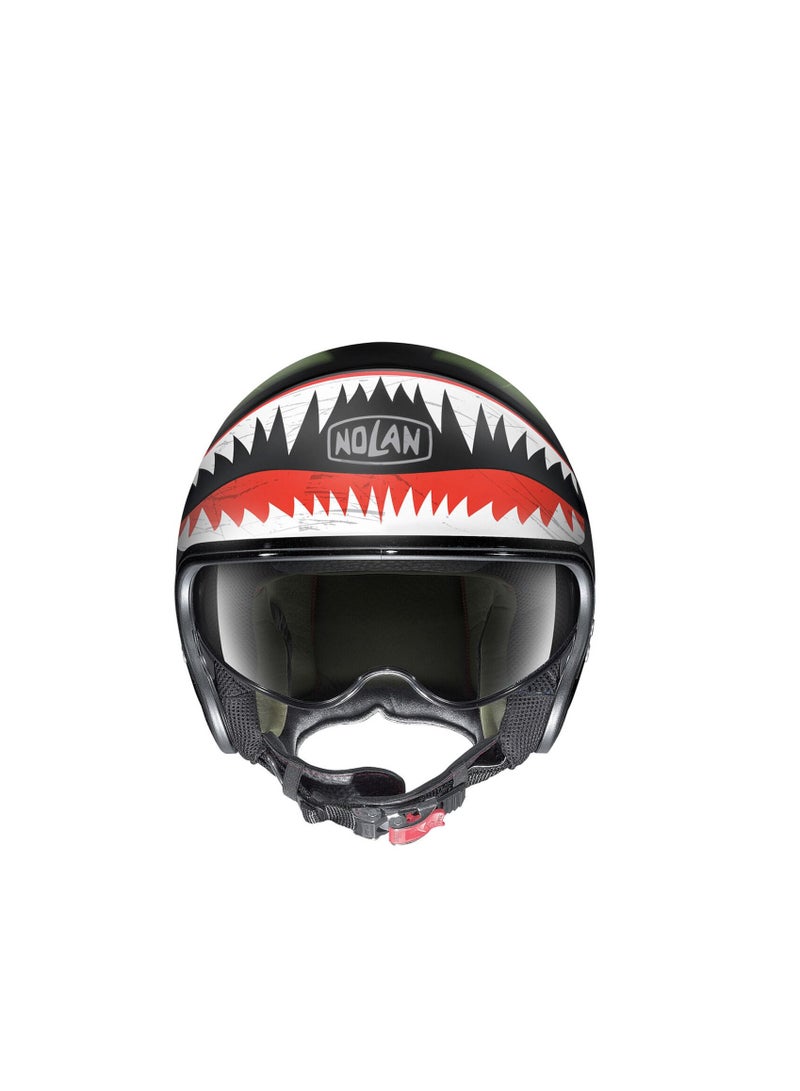 NOLAN HELMET N21 VIS SKYDWELLER BLACK GREEN-Large - Image 2