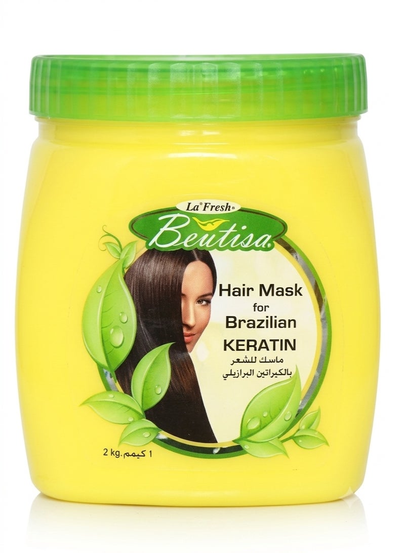 BEUTISA Brazilian Keratin Hair Mask 2kg - Image 1