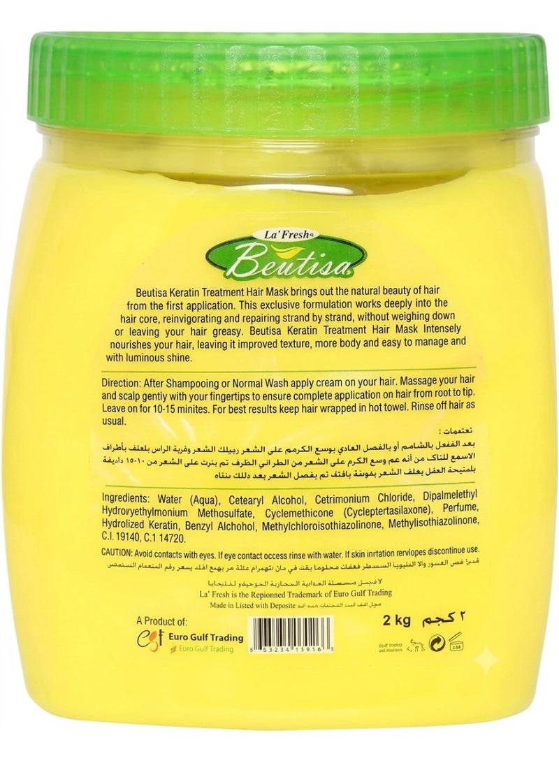 BEUTISA Brazilian Keratin Hair Mask 2kg - Image 2
