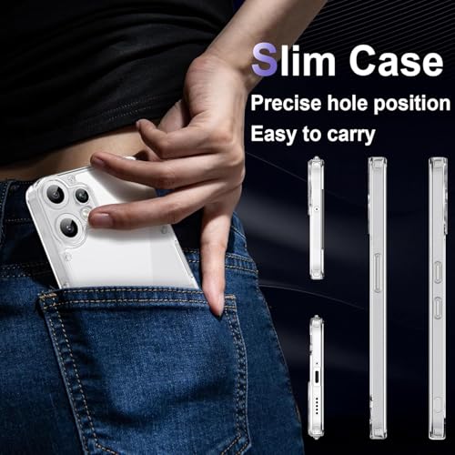 RODMED for CMF Phone 2 Pro 5G Premium Transparent Hybrid Soft Slim Dust Proof Back Case Cover with Camera Protection - Image 3