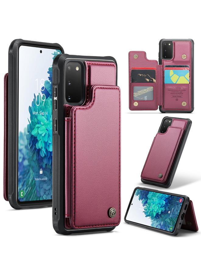 The Bros Case For Samsung Galaxy S20 FE C22 Card Slots Holder RFID Anti-theft Phone Case