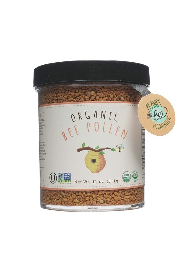 Greenbow Organic Bee Pollen - 100% USDA Certified Organic, Non-GMO, Halal, Kosher Certified, Pure & Natural Bee Pollen - Superfood Packed with Proteins, Vitamins & Minerals - Gluten Free - 311g - Image 1