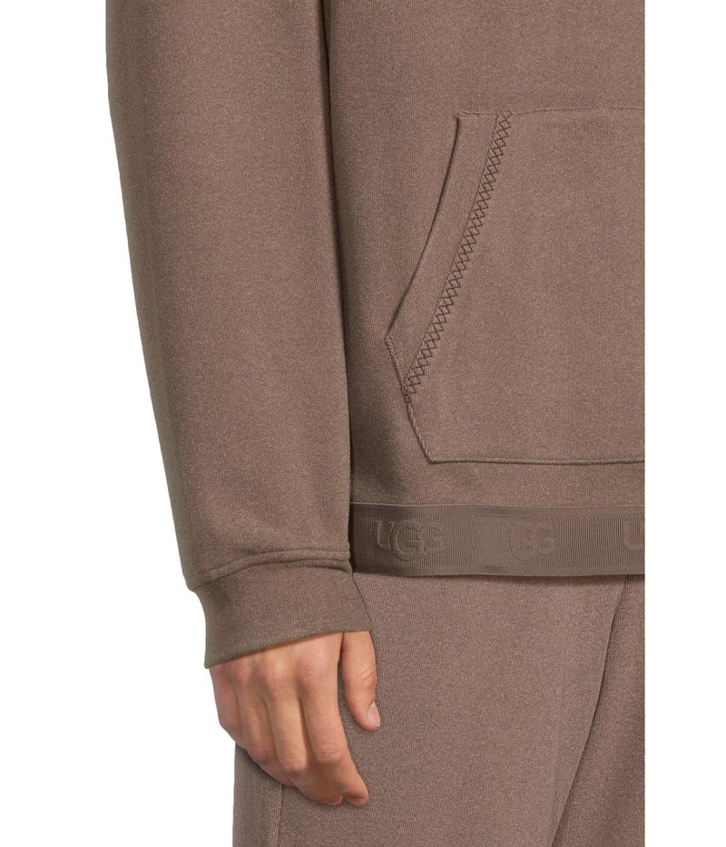 UGG Men's Marcellus Hoodie Sweatshirt, Oyster Brown, L - Image 4