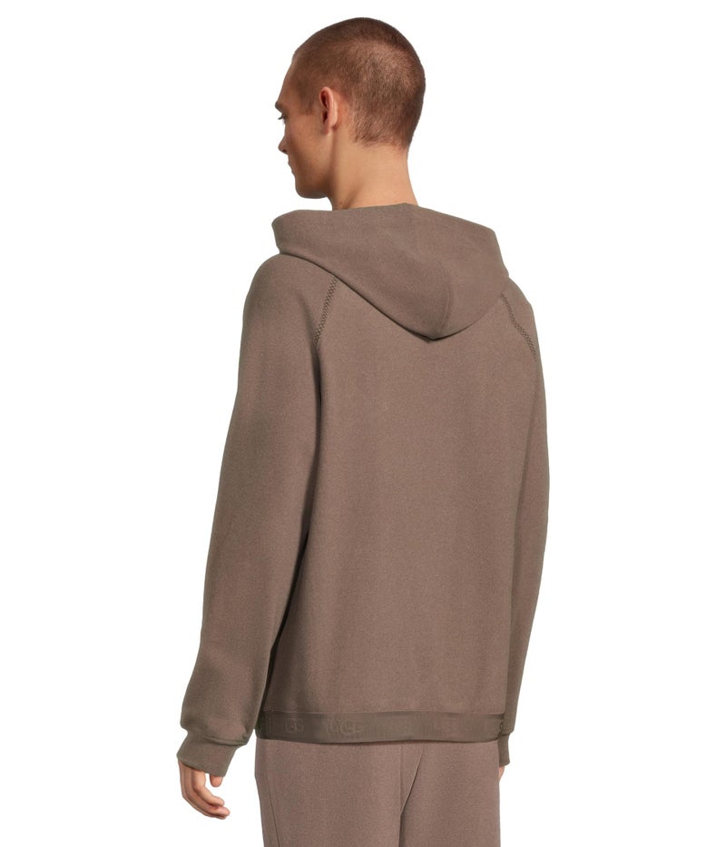 UGG Men's Marcellus Hoodie Sweatshirt, Oyster Brown, L - Image 3