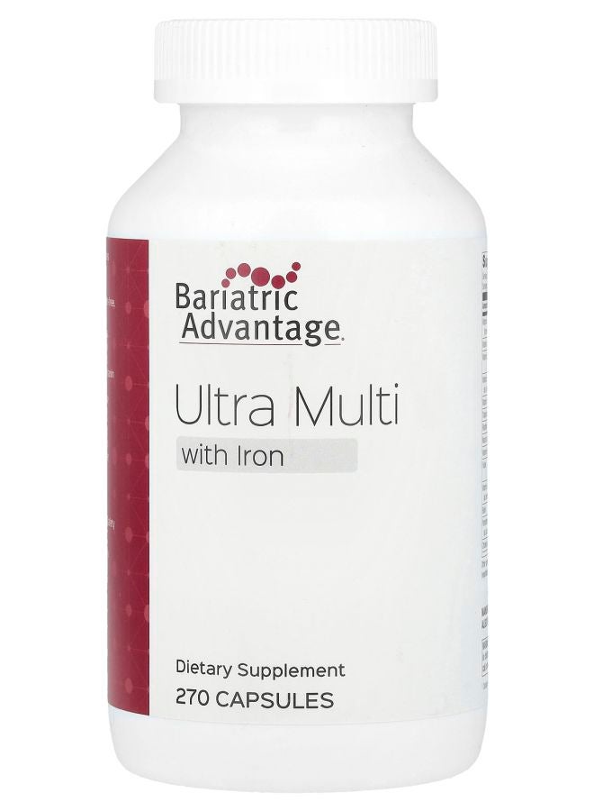 Bariatric Advantage Ultra Multi with Iron 270 Capsules