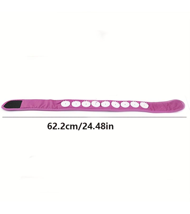 Acupuncture Massage Headband Purple Acupoint Facial Massager Self-Adhesive Pad Home Daily Use - Image 3