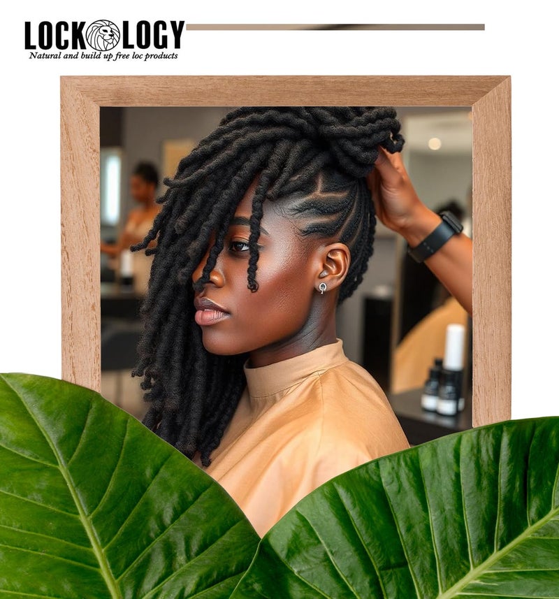 Lockology Peppermint Tea Tree Loc Oil for Dreads & Locs - Natural Dreadlock Hair Products, Black Owned - Image 2