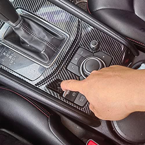 AOKIO Interior Center Console Gear Shift Panel Cover Trim for Mazda CX5 CX-5 Accessories 2017 2018 2019 2020 2021 2022 2023 2024 2025 (for Automatic Transmission) - Image 5