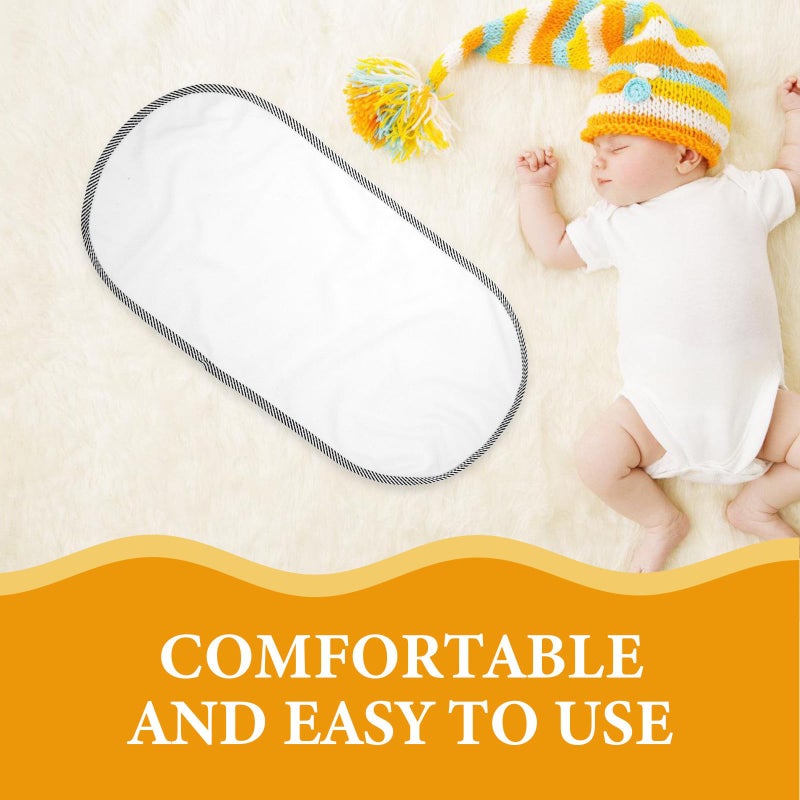 6Pcs Blue Waterproof Baby Diaper Changing Mat Portable Washable Travel Pad - Image 3