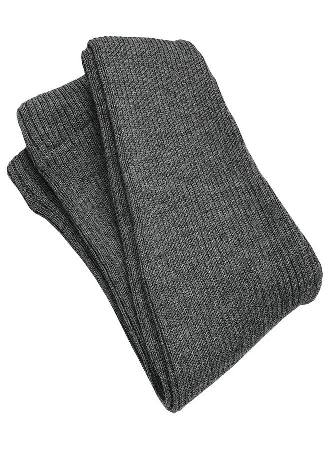 Ecoable Kids Thermal Bottoms: Baby Winter Leggings Pants, Organic Merino Wool (EU 62-68/3-6 Months, Grey) - Image 4