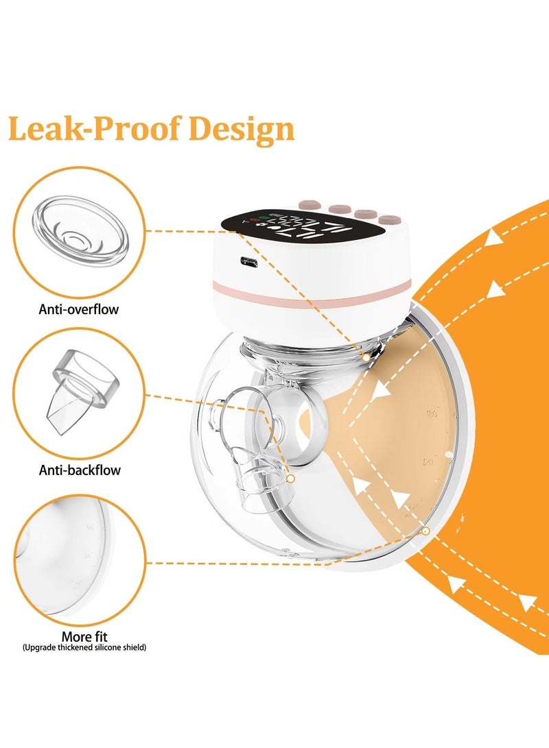 عاج الغزال  المضخة الكهربائية القابلة للارتداء للسيدات الواحد بدون استخدام اليدين - Image 4