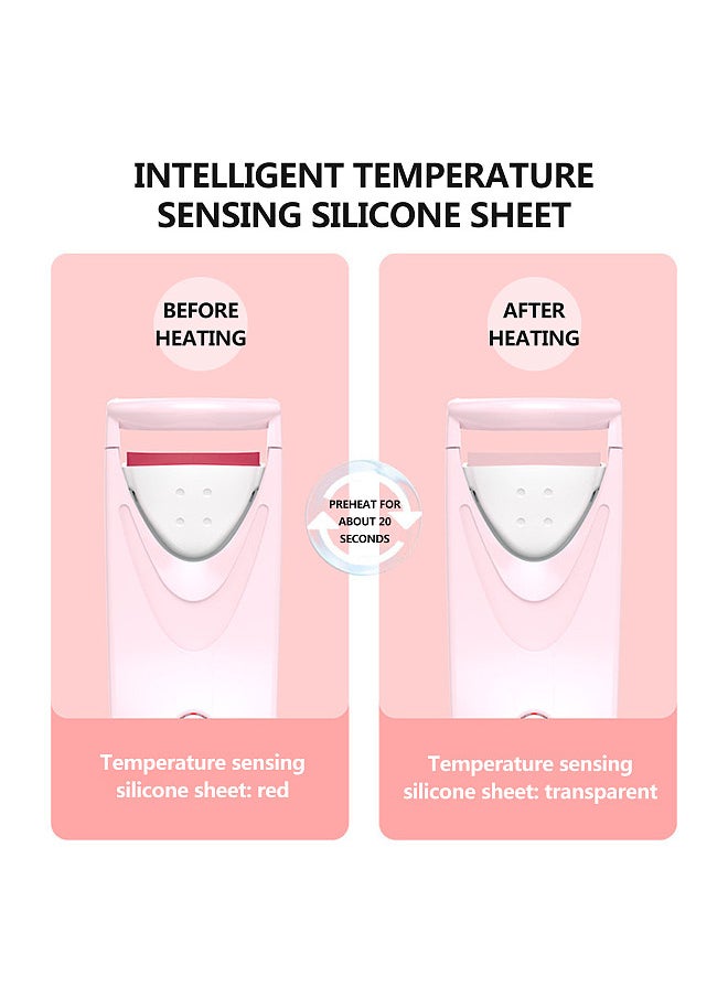 Electric Eyelash Curler Intelligent Temperature Sensing Constant Temperature Heating Curved Fit Fast Curling