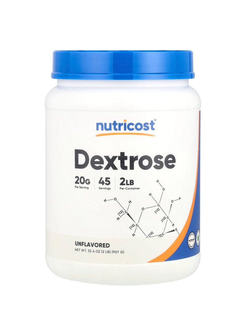 Nutricost Dextrose, Unflavored, 2 lb (907 g)