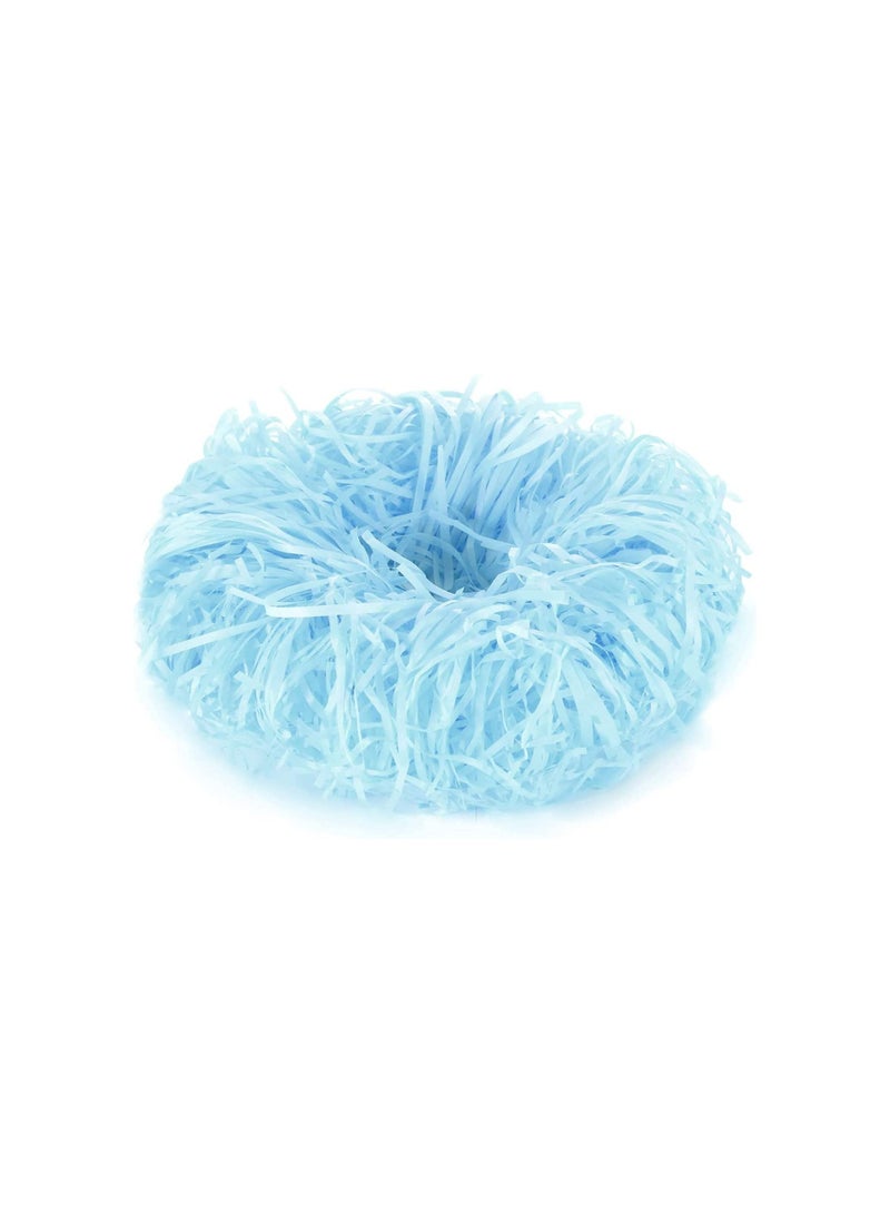 100 gram  Shreds Strands Eco-friendly Shredded Crinkle Confetti Crinkle Cut Paper Filling Shredded Paper for Hamper Gift Box Filling (Baby Blue) - Image 2