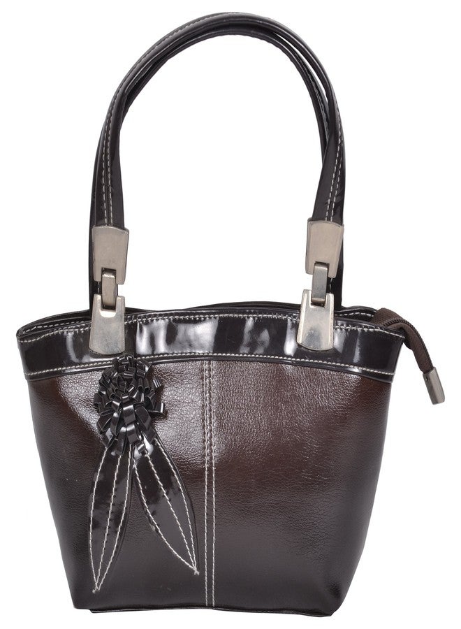Ledera Women's Handbag (Brown, 313) - Image 1